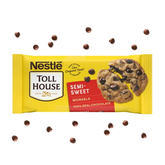 Toll House Semi Sweet Chocolate Baking Chips (Pack of 12)