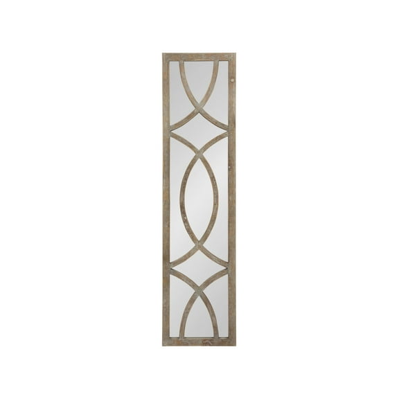 Tolland Extra Long Decorative Wooden Panel Wall Mirror