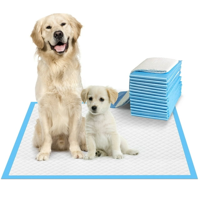 Tolobeve 23.5x35.5inch Dog Training Pads, 20 Pcs Disposable Dog Pee Pads for Medium Large Sized Dog