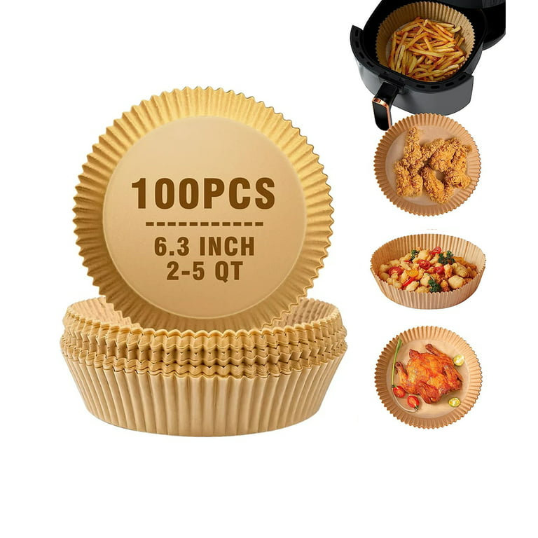 Air Fryer Liners Non-Stick Round Parchment Paper for Baking