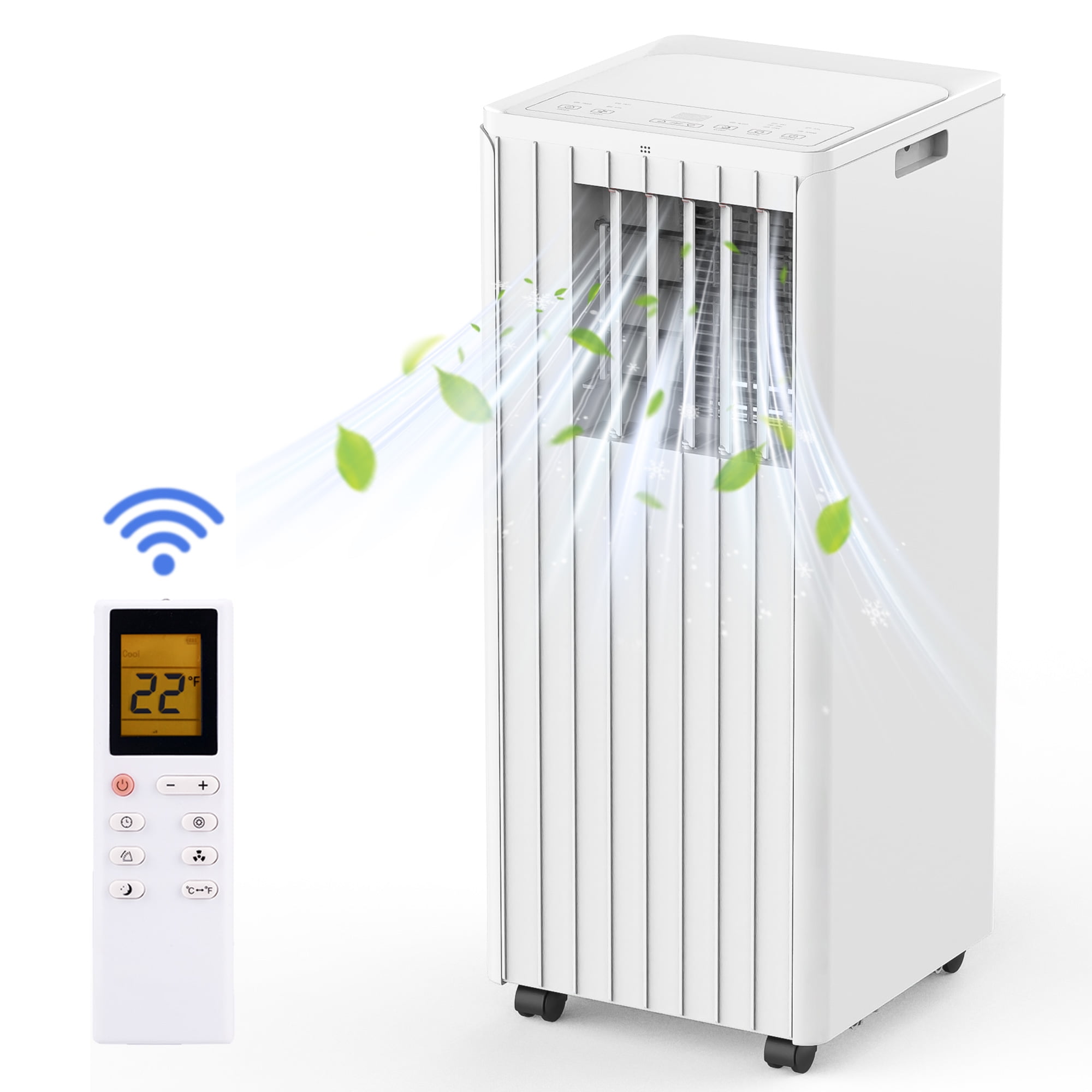 Tolsprint 8000 BTU Portable Air Conditioner,4In1 AC with Remote Control,Portable AC Cooling Range up to 360 Sq.FT