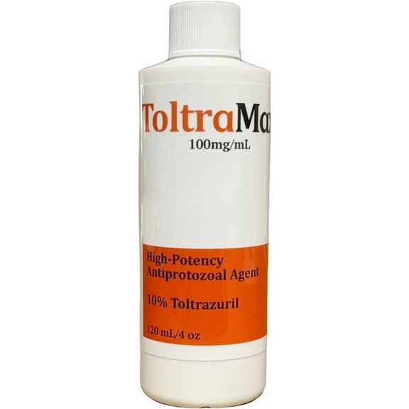 ToltraMax 10.0% for Horses, Dogs, Cats, 120mL/4 Ounce, for Non-Food Chain Animals, Chicken
