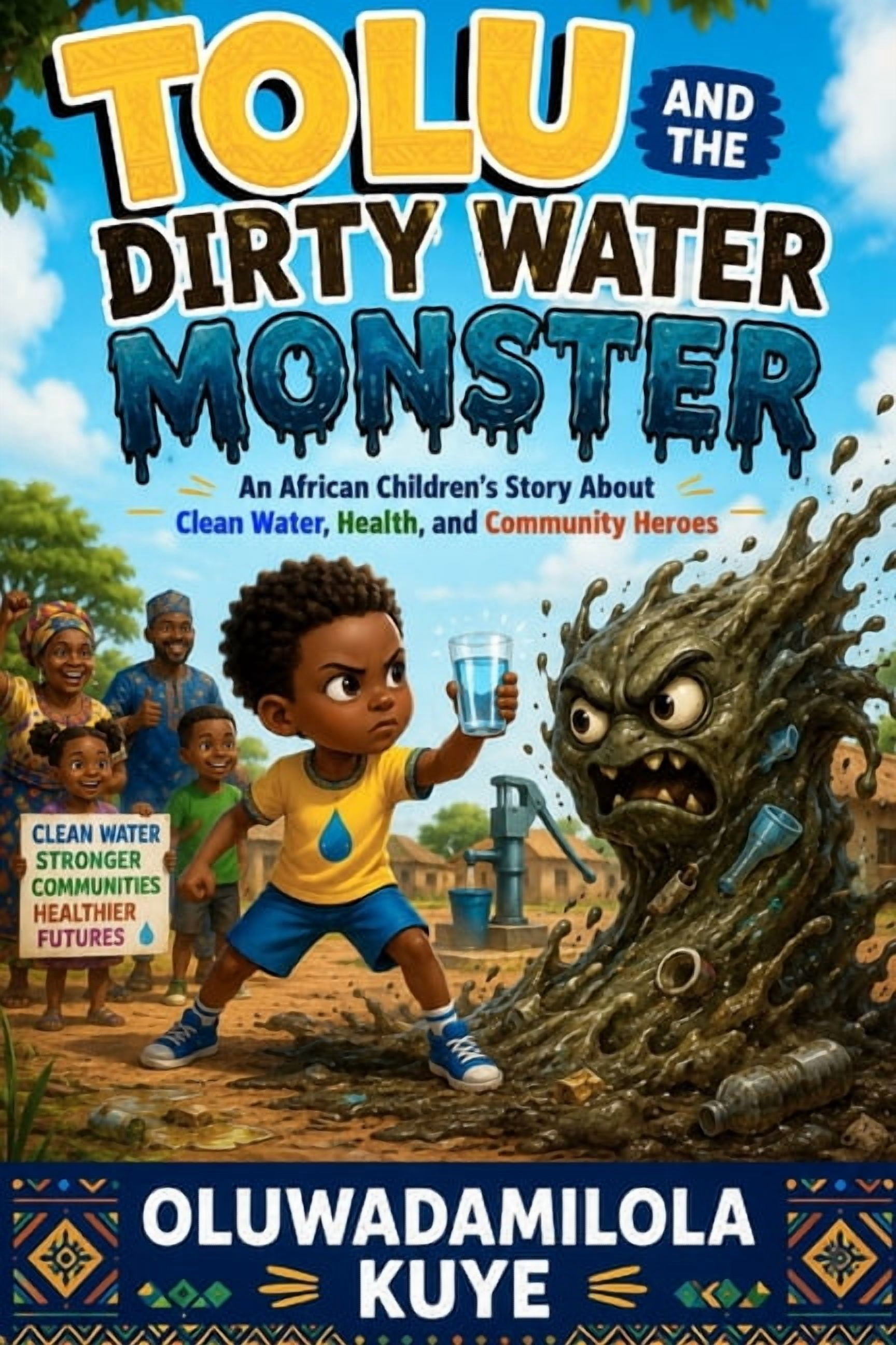 Tolu and the Dirty Water Monster: An African Children's Story About Clean Water, Health, and Community Heroes, (Paperback)