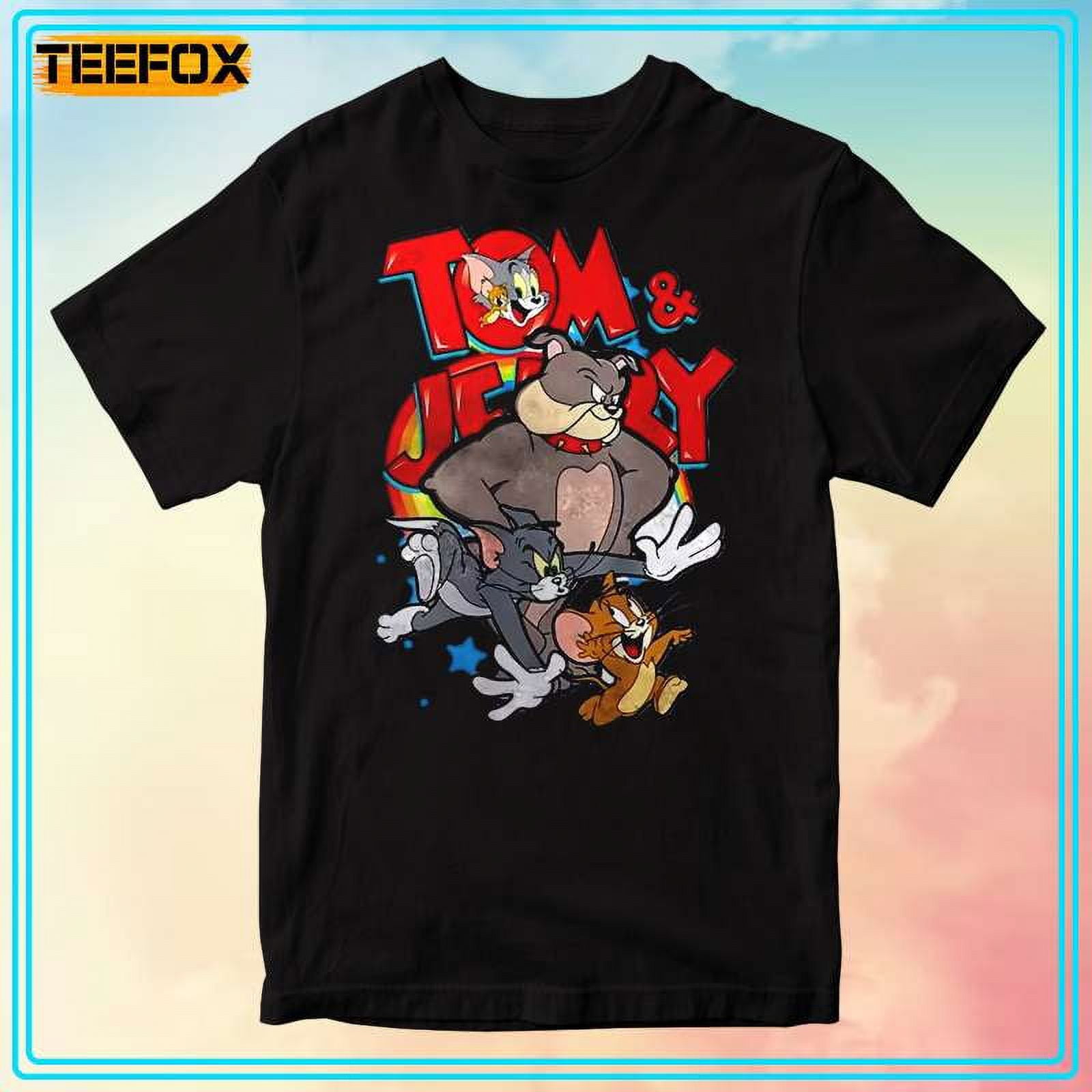 Tom And Jerry And Spike Shortsleeve Tshirt