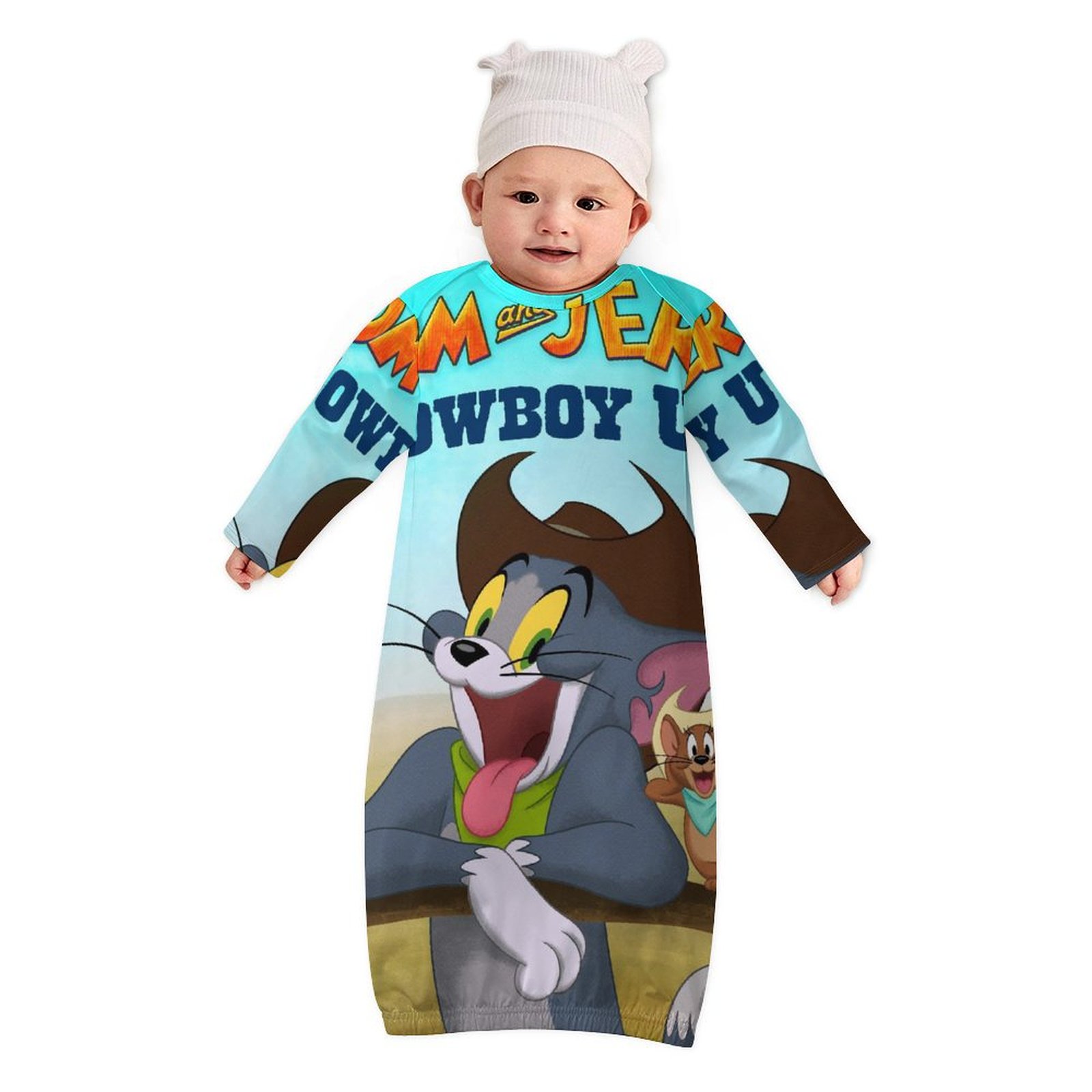New Baby Boy/Kid Dress  In Tom & Jerry Design #254