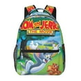 thumbnail image 1 of Tom And Jerry Backpack Book Bags Casual Daypack For Travel Work Office, 1 of 6