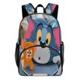 thumbnail image 1 of Tom And Jerry Backpack Bookbag Casual Daypack Travel Backpacks for Work Hiking Camping, 1 of 8