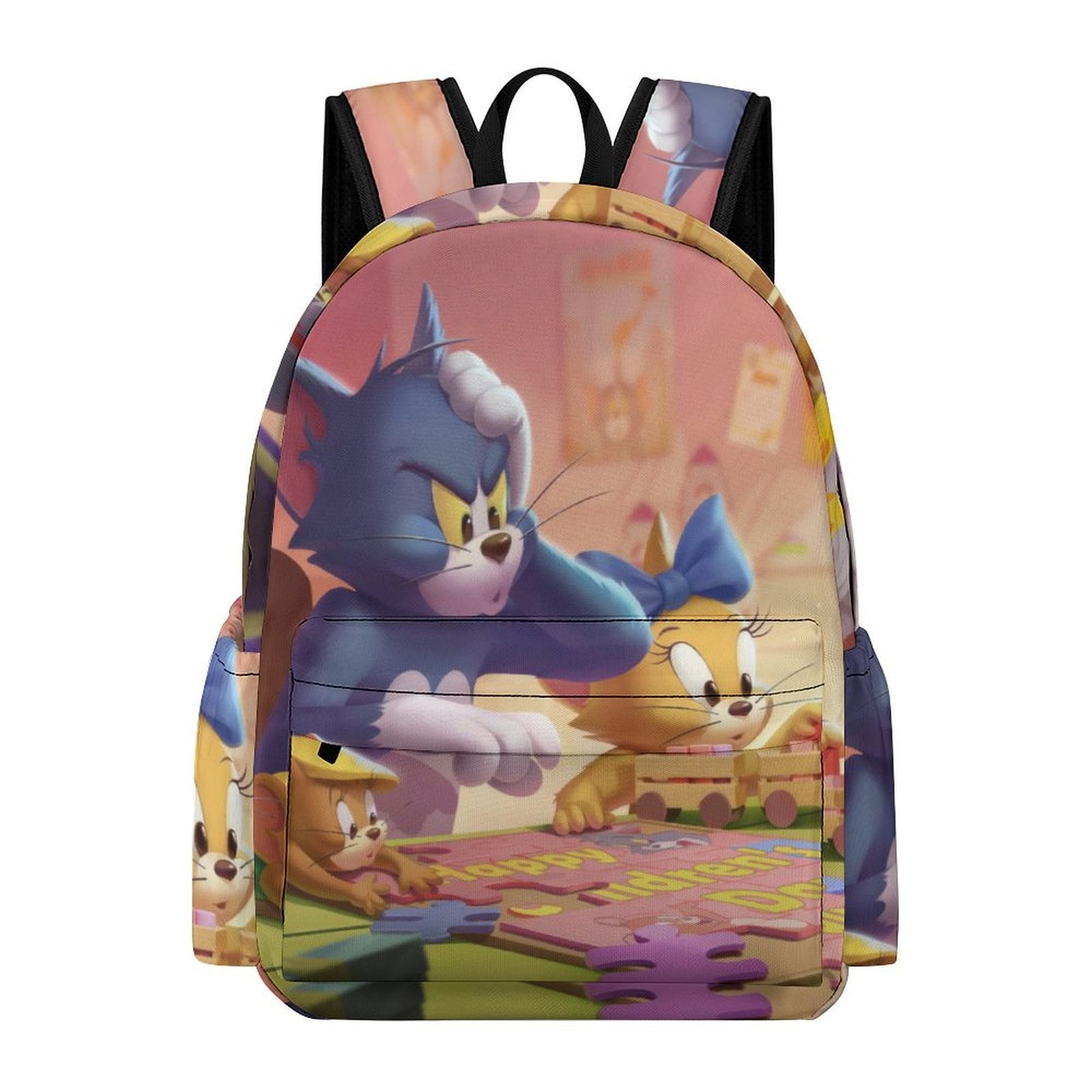 Tom And Jerry Backpacks Bookbag Casual Daypack Backpacks for Travel ...