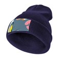 thumbnail image 1 of Tom And Jerry Beanie Men Slouchy Knit Skull Cap Warm Stocking Hats Guys Women Winter Beanie Hat Cuffed Plain Hat, 1 of 8