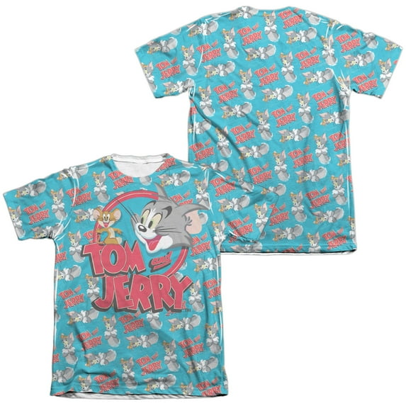 Tom And Jerry - Double Trouble (Front/Back Print) - Short Sleeve Shirt - Large