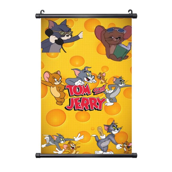 Hanging Poster Prints Canvas PVC Scroll Shaft Wall Art Painting Wall Banner Artwork Decor for Home Living Room Bedroom 20"X30"