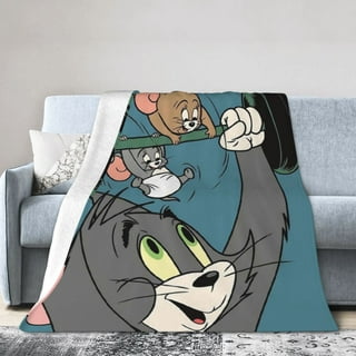 Tom and jerry fleece blanket hotsell