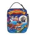 thumbnail image 1 of Tom And Jerry Lunch Bag For Men Women, Reusable Portable Lunch Box For Work Picnic And Travel, Leakproof Thermal Lunch Tote Bag, 10x8x4 Inch, 1 of 9