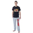 thumbnail image 1 of Tom And Jerry Men's Classic Characters Logo Sleep Pajama Set, 1 of 5