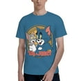 thumbnail image 1 of Tom And Jerry Men's T Shirt 3D Graphic Hip Hop Unisex Tees Tops Casual Stylish Crew Neck Short Sleeve, 1 of 8