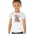 thumbnail image 1 of Tom And Jerry Movie Catch Me If You Can Kids T Shirt (2) for Youth Toddler Boys and Girls, White, 1 of 5