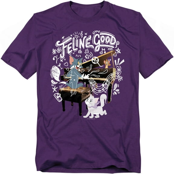 Tom And Jerry Movie T-Shirt Feline Good Unisex Graphic Tee For Men & Women