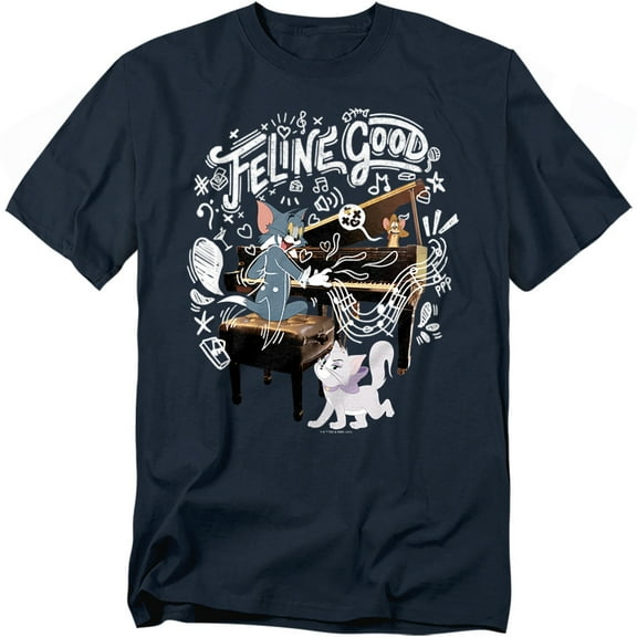 Tom And Jerry Movie T-Shirt Feline Good Unisex Graphic Tee For Men & Women