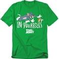 thumbnail image 1 of Tom And Jerry Movie T-Shirt In Pursuit Unisex Graphic Tee For Men & Women, 1 of 7