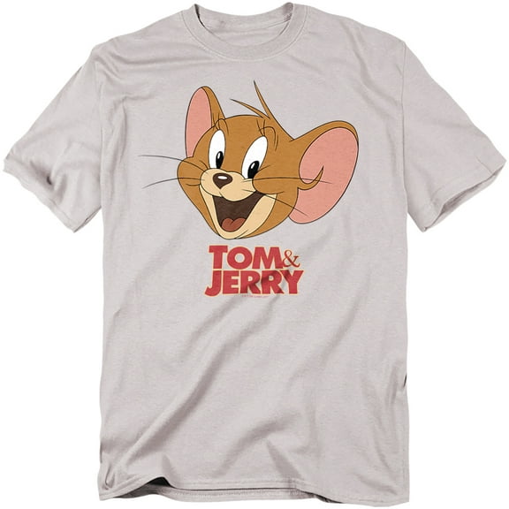 Tom And Jerry Movie T-Shirt Jerry Head Unisex Graphic Tee For Men & Women