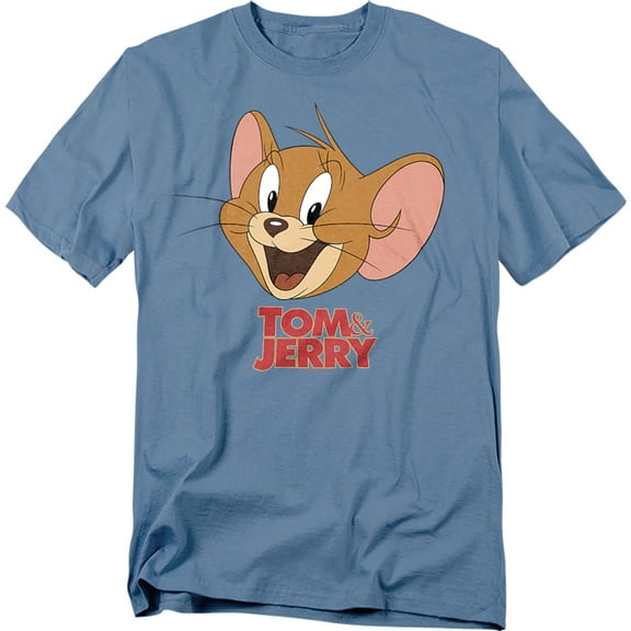 Tom And Jerry Movie T-Shirt Jerry Head Unisex Graphic Tee For Men & Women