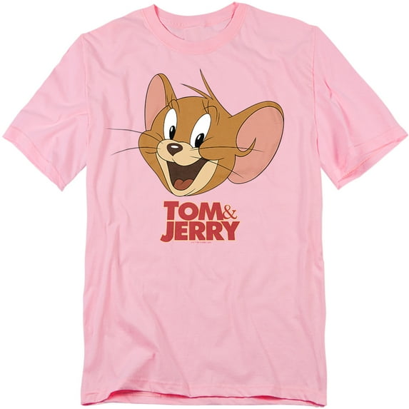 Tom And Jerry Movie T-Shirt Jerry Head Unisex Graphic Tee For Men & Women