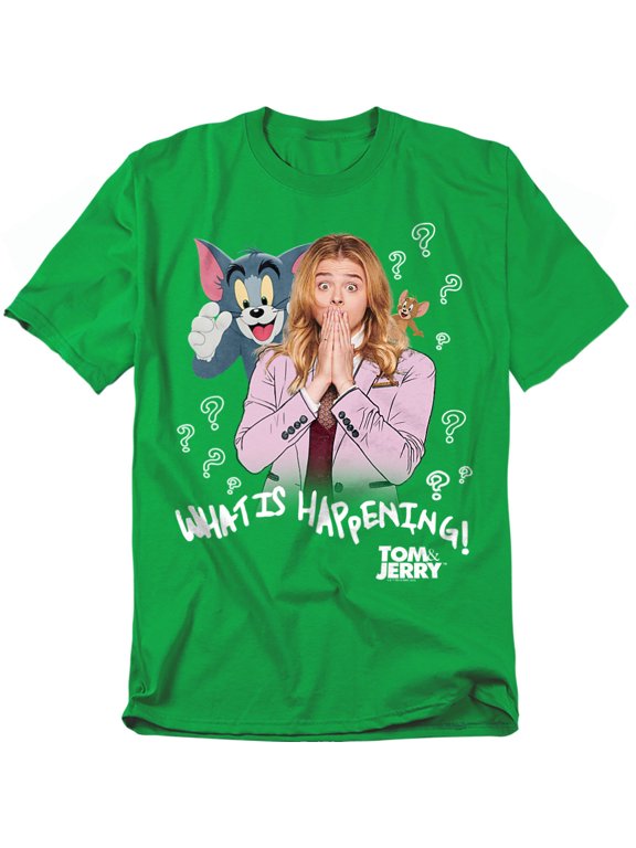 Tom And Jerry Movie T-Shirt What Is Happening Unisex Graphic Tee For Men & Women