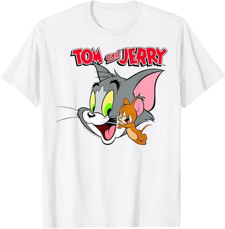 Tom And Jerry Simple Portrait Logo TShirt