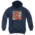 thumbnail image 1 of Tom And Jerry Squares Kids Pull-Over Hoodie (Large) for Youth Boys and Girls, Navy, 1 of 5
