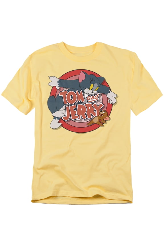 Tom And Jerry T-Shirt Cat & Mouse Unisex Graphic Tee For Men & Women
