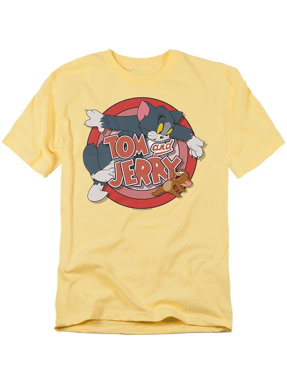 Tom And Jerry T-Shirt Cat & Mouse Unisex Graphic Tee For Men & Women