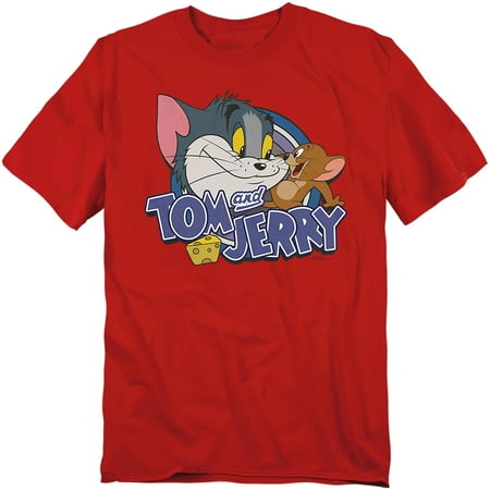Tom And Jerry T-Shirt Friendly Enemies Unisex Graphic Tee For Men & Women