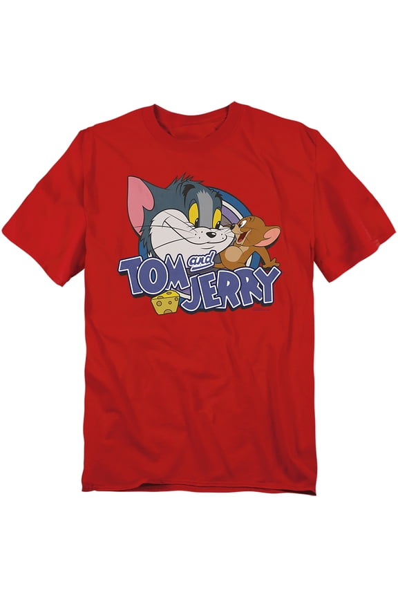 Tom And Jerry T-Shirt Friendly Enemies Unisex Graphic Tee For Men & Women