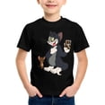 thumbnail image 1 of Tom And Jerry T-Shirt for Boys Girls, Kids Novelty Crew Neck Tops, Lightweight Short Sleeve Tee, XS-XL, 1 of 9