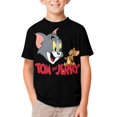 thumbnail image 1 of Tom And Jerry T-Shirts for Boys Girls, Kids 3D Print Short Sleeve, Unisex Crew Neck Tee Shirts for Youth, 1 of 9