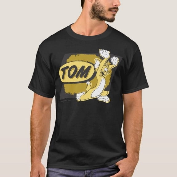 Tom And Jerry Tom Chasing T Shirt Size S - 5XL Gift For Friends