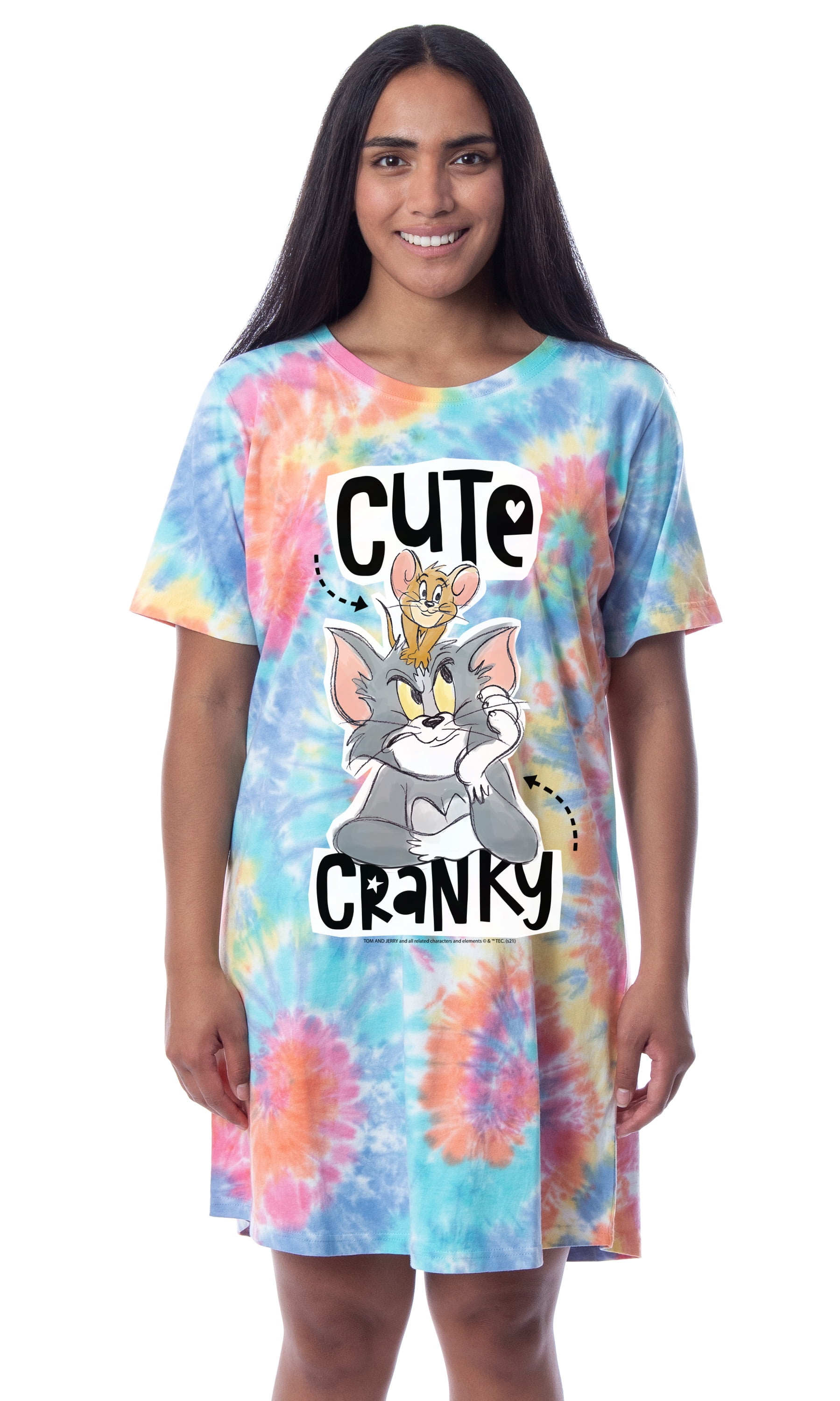 tom and jerry tie dye shirt