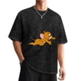 thumbnail image 1 of Tom And JerryT-Shirts for Men Women, Unisex Retro Crew Neck T-Shirts, Vintage Short Sleeve Tops, S-2XL, 1 of 9