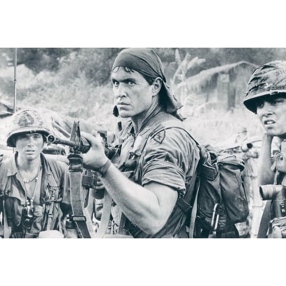 Tom Berenger Pointing Rifle Platoon 24X36 Poster