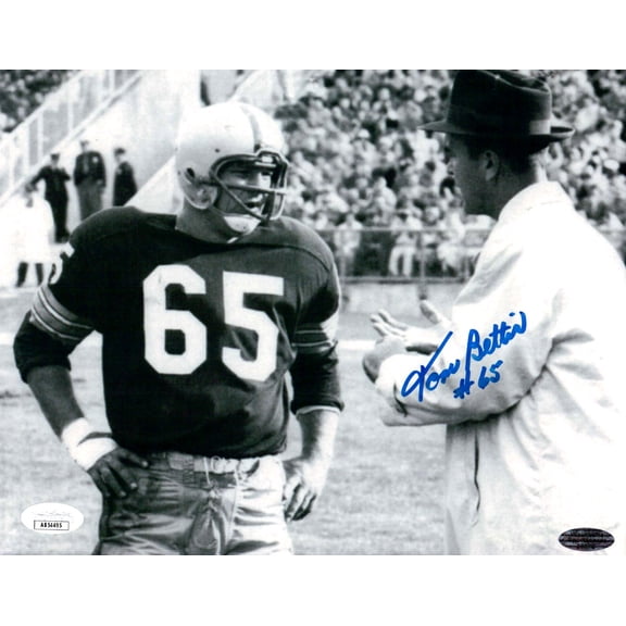 Tom Bettis Signed Autographed 8X10 Photo Packers JSA AB54495