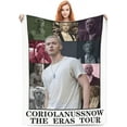 thumbnail image 1 of Tom Blyth Coriolanus Snow Photo Collage Blanket, Soft Flannel Fleece Cozy Warm Throw Blanket, Suitable for Home Living Room, Sofa, Room, Office Decoration Gift, Men Women Kids Nap Blanket 50"x60", 1 of 6