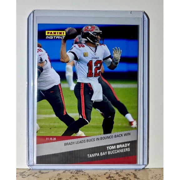 Tom Brady 2020 Panini NFL #117 Football Card Tampa Bay Buccaneers 1 of 160