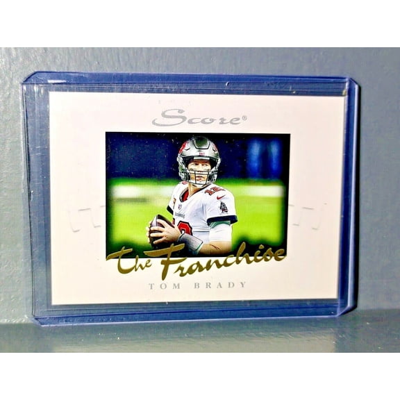 Tom Brady 2021 Panini NFL Score The Franchise #F30 Card 1/1966