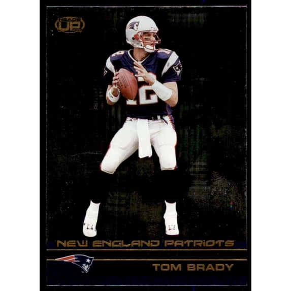 Tom Brady Card 2002 Pacific Heads Up #71