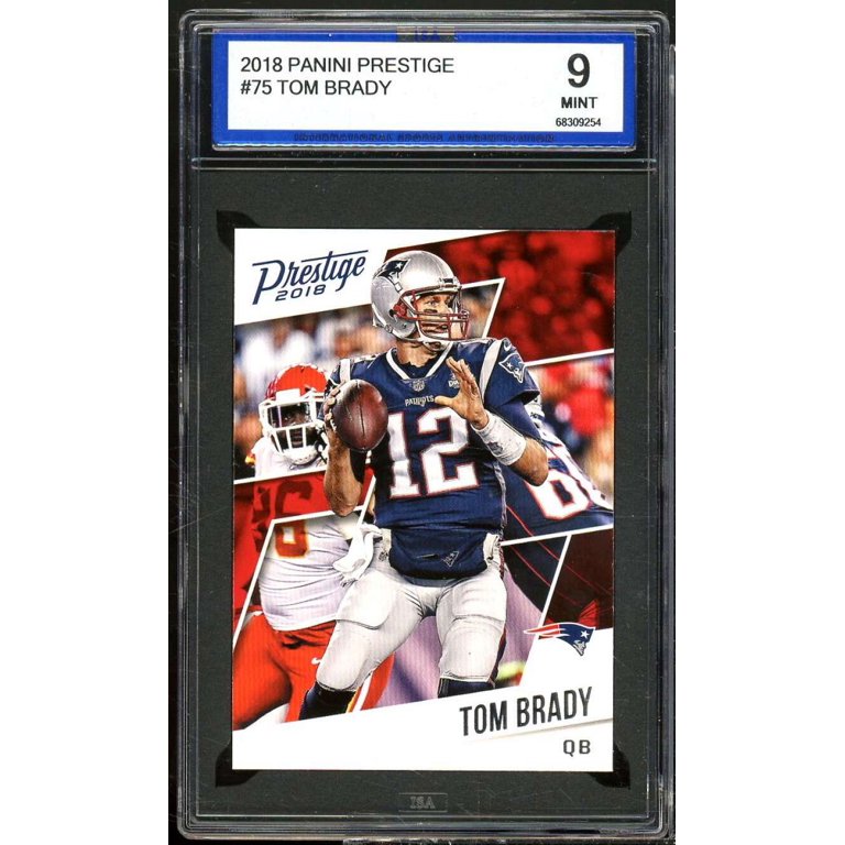 Tom Brady Card 2017 Panini Prestige #75 ISA MINT