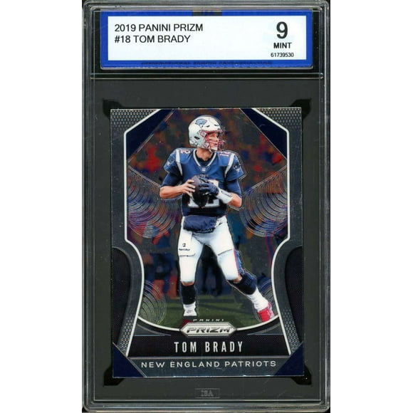 Tom Brady Card 2019 Panini Prizm #18 ISA 9 MINT