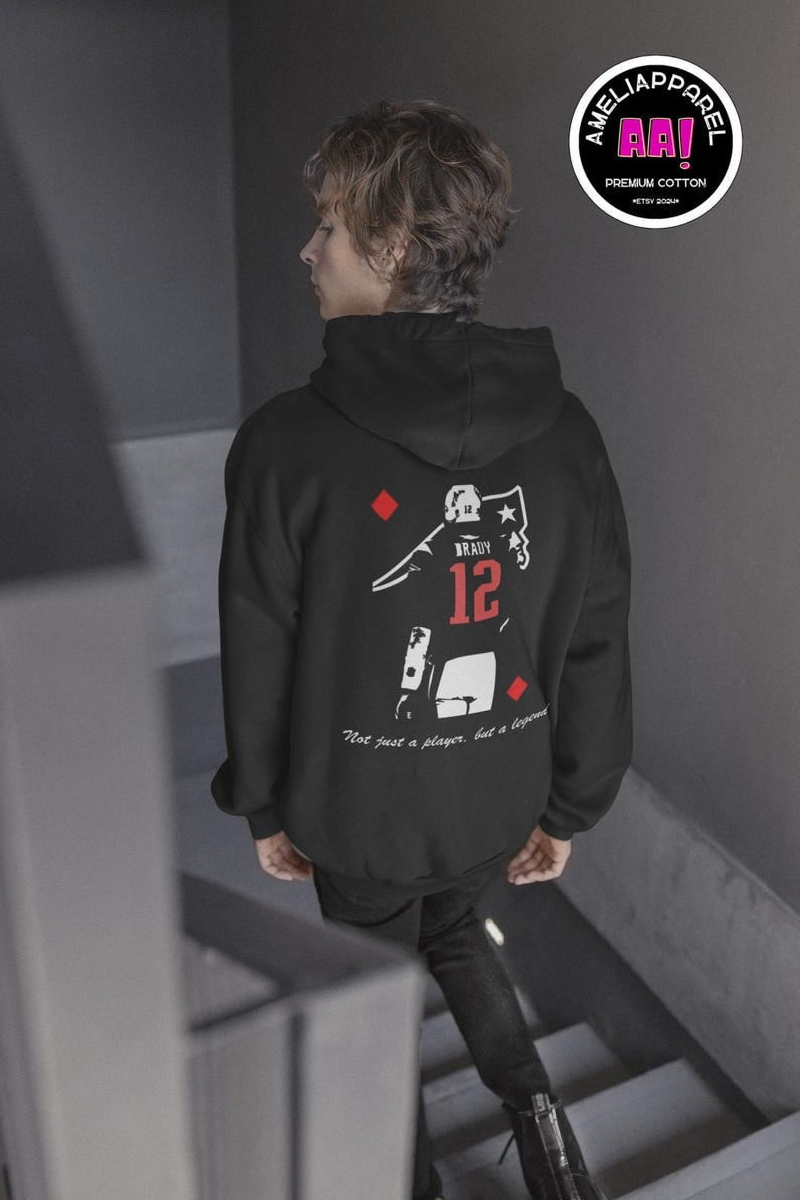 Tom Brady Hoodie,Not just a player, but a legend,American Football,The