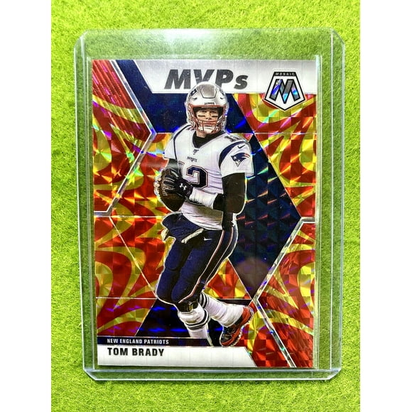 Tom Brady MOSAIC GOLD PRIZM CARD JERSEY #12 PATRIOTS SP 2020 TOM BRADY Mosaic sp