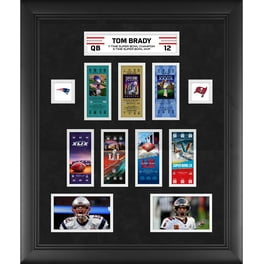 Los Angeles Rams 2-Time Super Bowl Champions Historic Ticket Framed Collage