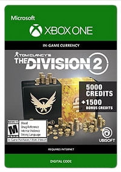 Tom Clancy’S The Division 2 – 6500 Premium Credits Pack - Xbox One [Digital]